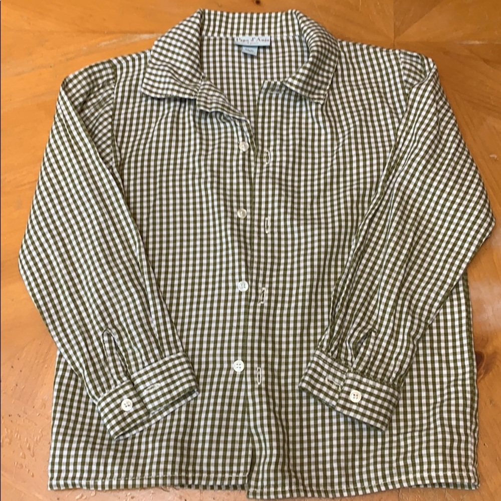 Papo d’Anjo boys button down